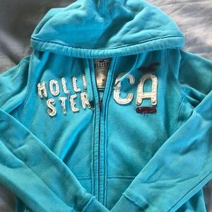 Hollister Zip Up Hoodie